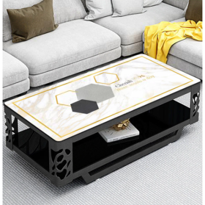 Біла скатертина для кухні та їдальні на замовлення "White marble", 60*90 см Біла скатертина для кухні та їдальні на замовлення "White marble", 60*90 см